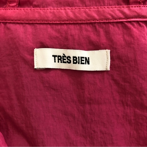 Tres Bien Hooded Shell Jacket in Pink 52 - Picture 5 of 7